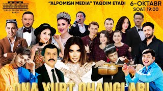 ANONSNEW KONSERT quotONA YURT OHANGLARIquot 6 OKTABR 2024 YIL XALQLAR DOSTLIGI SAROYI [upl. by Roseanna]