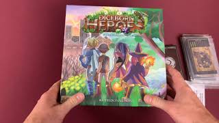 Diceborn Heroes unboxing [upl. by Dinerman]