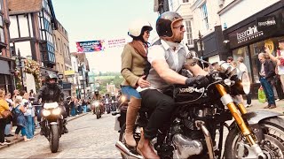 DISTINGUISHED GENTLEMAN’S RIDE DGR ALL Motorcycles from Guildford Cobbled High Street  Part 2 of 2 [upl. by Geis162]