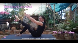 25 min Pilates  total body workout [upl. by Ennoved195]