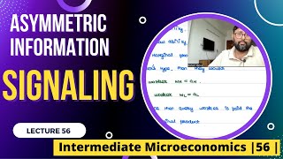 Signaling  Separating Equilibrium  Pooling Equilibrium  Asymmetric Information  56 [upl. by Slotnick307]