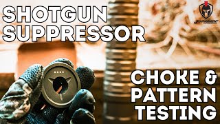 Shotgun Suppressor Choke and Pattern Testing [upl. by Alric]