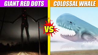 Giant With Red Dots vs Colossal Whale  SPORE [upl. by Nylcaj]