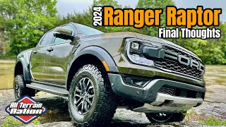 Final Thoughts on the 2024 Ford Ranger Raptor [upl. by Chicky]