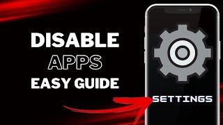 How To Disable Apps in Vivo  Disable Apps In Android  Guide [upl. by Nnylamme]