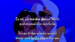 Aladdin  Ein Traum wird wahr  Übersetzungtranslation [upl. by O'Malley]