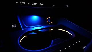 Audi Ambient LED interior light extended retrofit multicolor A4  S4  RS4 [upl. by Kcirednek]