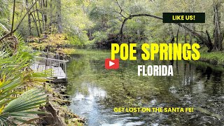 Poe Springs in High Springs Florida [upl. by Sneve234]