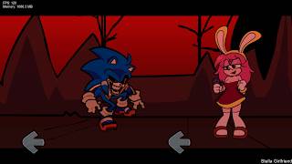 Friday Night Funkin ExeTurmoil  FNF Mod Sonic [upl. by Askwith]