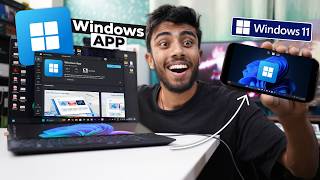 Microsoft New Windows APP🔥 Run Windows 11 on AndroidIOS  Testing Games amp Apps⚡ [upl. by Barnie]