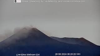 Etna Live Webcam 28 June 2024 [upl. by Kelbee958]