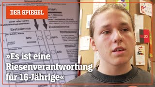 Probewahl in Potsdam Wenn Schülerinnen und Schüler wählen  DER SPIEGEL [upl. by Mihar]