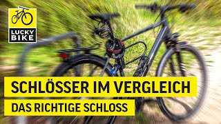 Fahrradschlösser im Vergleich  Einfach das richtige Schloss [upl. by Oirazan]