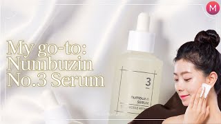 Get Your Glow On Numbuzin No3 Serum with Niacinamide Panthenol and Adenosine for Radiant Skin [upl. by Niklaus765]