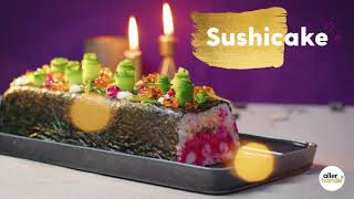 Sushirecepten sushicake – kerstrecepten  Allerhande [upl. by Gerard]