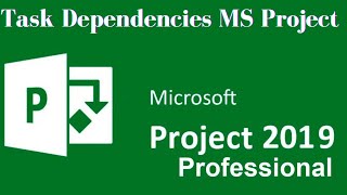 Task Dependencies Ms Project  Task linking in Ms Project  FS SS FF SF  type of Predecessor [upl. by Valina]