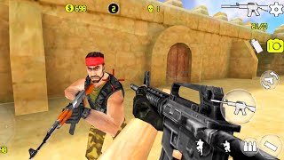 Counter Terrorist Shoot  Android Gameplay 2 [upl. by Ahsieyt]