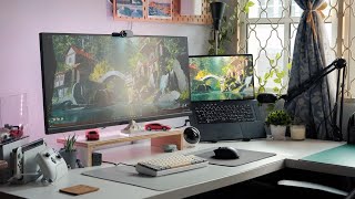 Best Laptop Setups  30  Clean amp Minimal Desk Setups [upl. by Akinej]