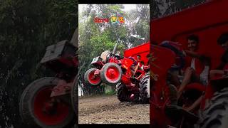 Mahindra tractor stunt farmer farming modified stunt youtube automobile tractorstunt [upl. by Sparks]