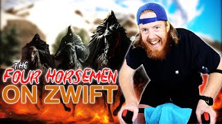 The Four Horsemen on Zwift [upl. by Ditter]