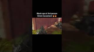 Black ops 6 omni movement 3rd person is insane callofduty bo6 bo6beta [upl. by Occer431]