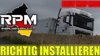 SO INSTALLIERT MAN RPM  Euro Truck Simulator 2  KARTENMODS [upl. by Meehahs]