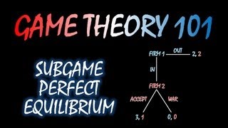 Game Theory 101 16 Subgame Perfect Equilibrium [upl. by Asinla]