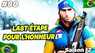 DERNIÈRE ETAPE POUR LHONNEUR Carrière NGL Biathlon 80 [upl. by Sapienza]