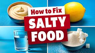 Four Ways to Make Food Less Salty [upl. by Ashton422]