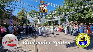 BTK Königshoven Blaskapelle Erftblech Das Original Blinkender Spaten Schützenfest Königshoven 2023 [upl. by Moncear]