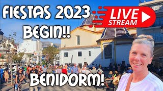 benidorm stuff is live from the start of fiestas [upl. by Esilenna]