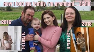 How I Told My Family I’m Pregnant AGAIN At 18  Advice Teen Mom Mckayla Adkins [upl. by Rysler664]