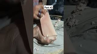 how to make a machete sheath manually using your hands‼️ [upl. by Kerr486]