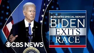 President Biden dropping out of 2024 presidential race  Special Report [upl. by Furey]