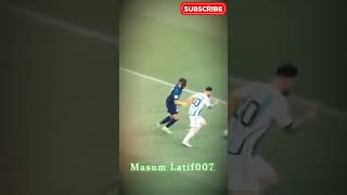 messi skil shortmssi football [upl. by Alehcim590]