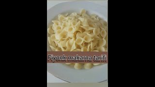 Öğrenciler İçin Hızlı Makarna Tarifi Fiyonk Makarna How to Cook Pasta [upl. by Tepper]