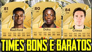 MELHORES TIMES BONS E BARATOS EAFC 25 EAFC 25 ULTIMATE TEAM [upl. by Cuhp]