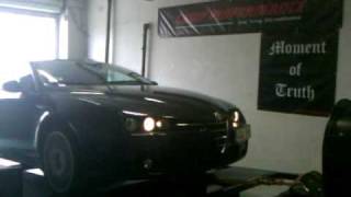 Alfa Romeo Brera 24JTD Dyno Tuning [upl. by Midan]