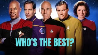 The Top 5 Star Trek Captains Whos Number One [upl. by Cranston]