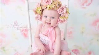 How to make a floral bonnet for photography [upl. by Sedecram]