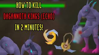 Dagannoth Kings Echo Boss Guide in 2 minutes [upl. by Shulins]