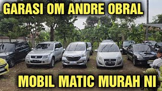 MURAH NI CASH MULAI 20 JUTAAN HARGA MOBIL BEKAS DI SHOWROOM GARASI OM ANDRE [upl. by Martelli818]