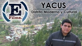 YACUS  DISTRITO MODERNO Y CULTURAL Documental HD [upl. by Ikoek]