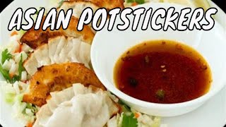 POTSTICKERS Gyoza Recipe  Japanese Food [upl. by Netnilc]