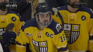 2023 Hockey East Semifinals  Merrimack vs UMass Lowell Highlights [upl. by Mayda]