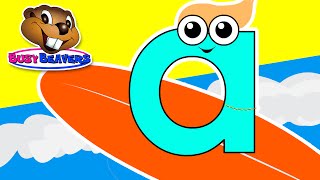 quotSurfing the ABCsquot  Kids Catchy Alphabet Song Early Childhood Education Learn English ABCs [upl. by Ellinet]