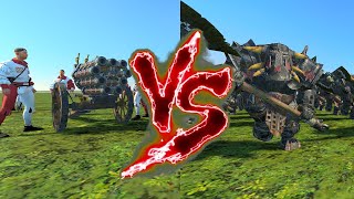 Hellblaster Volley Guns VS Black Orcs Total War Warhammer 3 [upl. by Sivie]