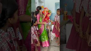 Why do we celebrating Vinayaka Chavithi at our schoolshortsviralganeshchaturthigovtschool enjoy [upl. by Neitsirhc998]