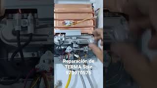 Reparación de TERMA Sole de 55L [upl. by Ajiam]