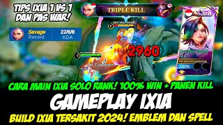 GAMEPLAY IXIA STARLIGHT❗ CARA MAIN IXIA TERBARU amp BUILD IXIA TERSAKIT 2024❗ TUTORIAL IXIA TOP GLOBAL [upl. by Caylor]